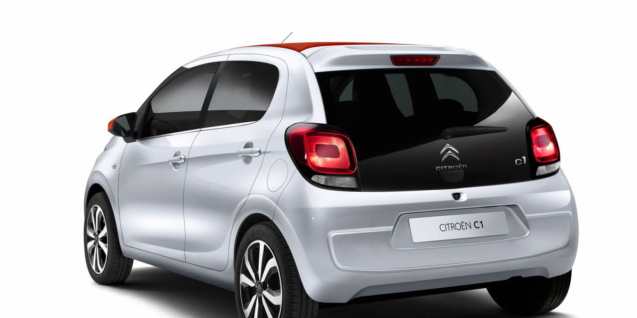 Citroën C1 Life achterzijde