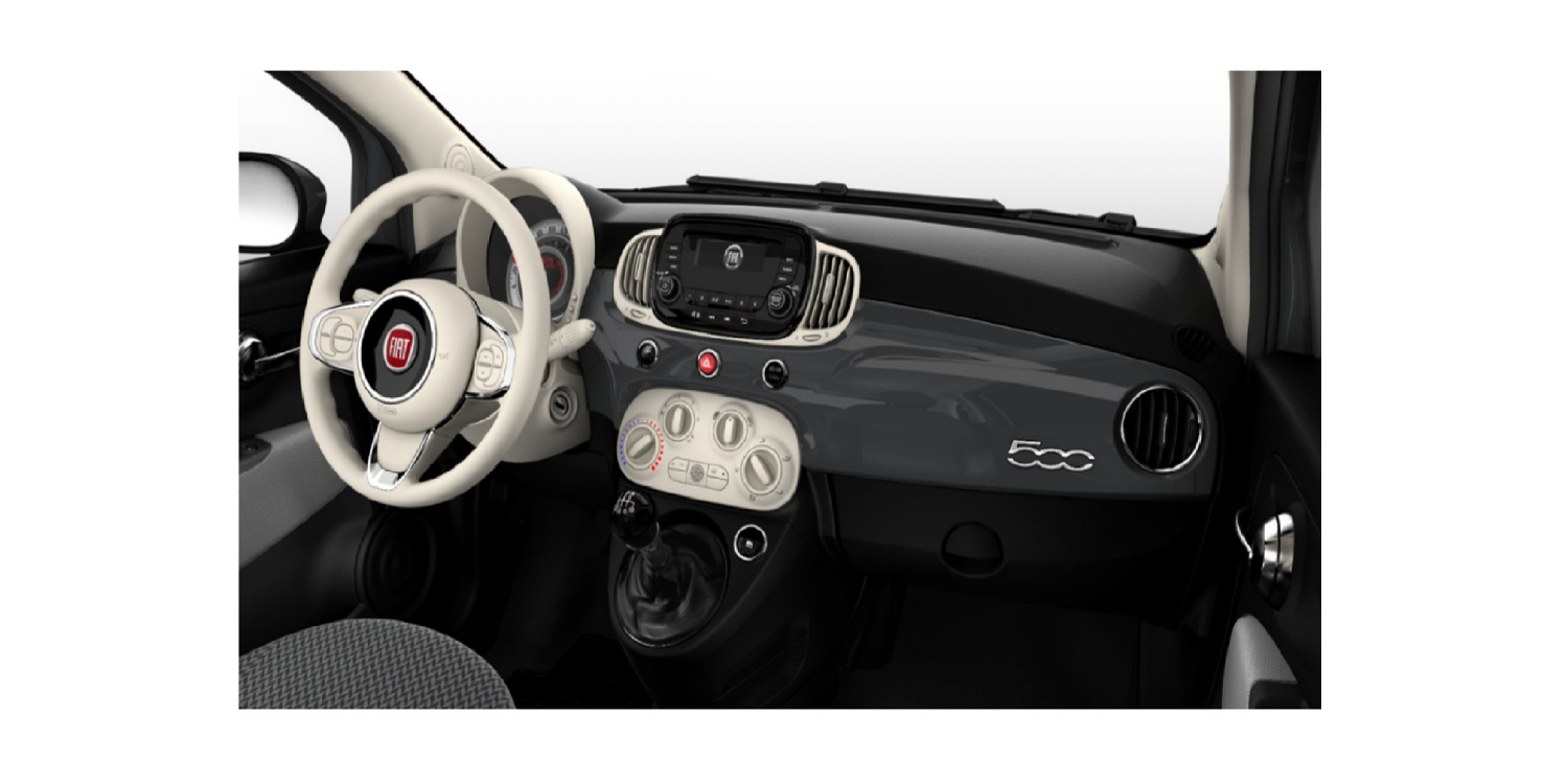 Fiat 500 interieur